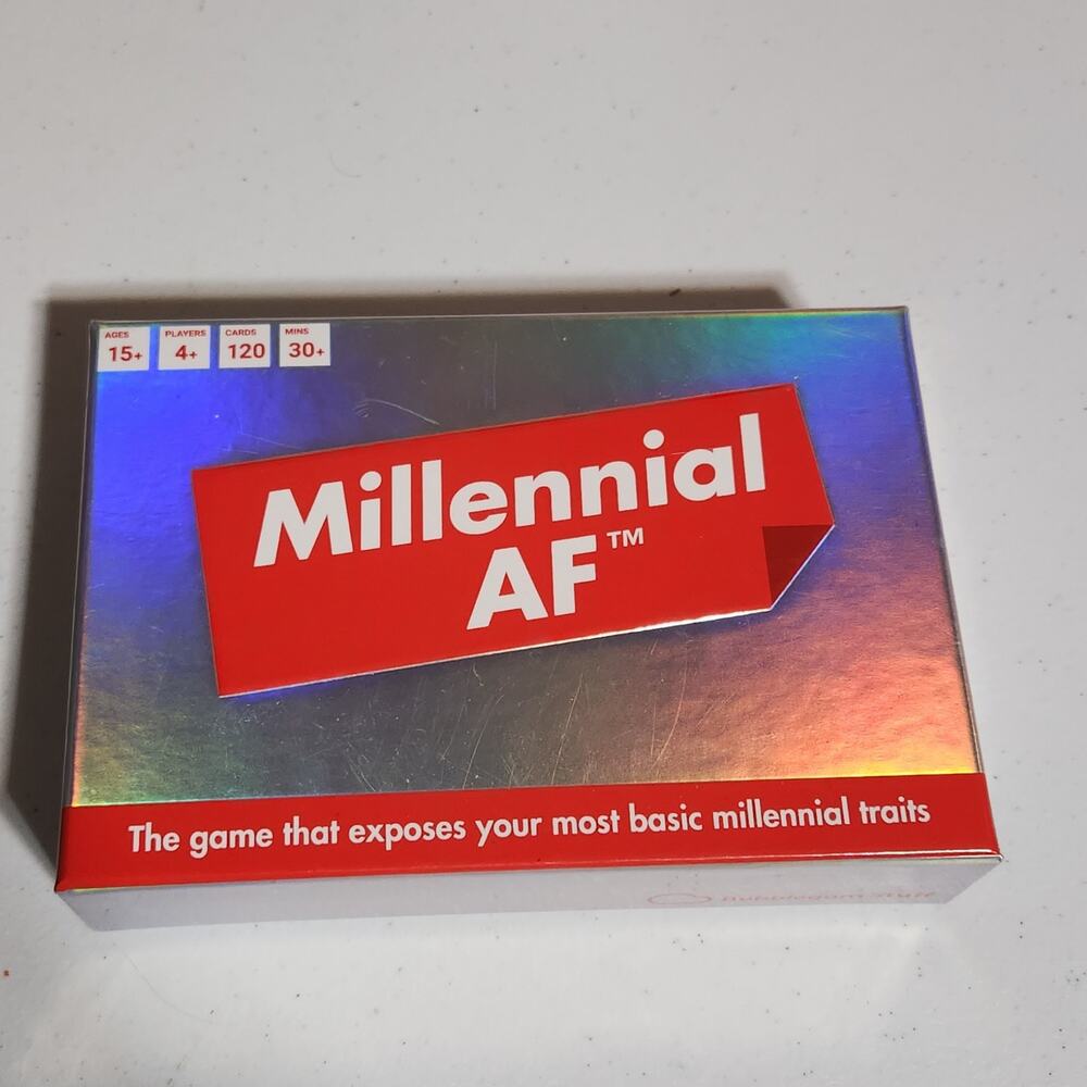 Bubblegum Millennial AF card game whos the most millennial